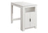 MN-661202    Dining Table, 48" Rectangular, Counter Height, Kitchen, Small, Storage, White Laminate, Contemporary, Modern