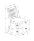 MN-U931256    Dining Chair, 38" Height, Set Of 2, Side, Upholstered, Kitchen, Dining Room, Antique Grey, Grey Fabric, Transitional