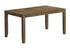 MN-291341    DINING TABLE - ANTIQUE BROWN VENEER 36"X 60"