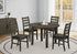 MN-461348    Dining Table, 48" Round, Veneer Top, Dining Room, Kitchen, Grey Veneer, Transitional