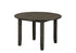 MN-461348    Dining Table, 48" Round, Veneer Top, Dining Room, Kitchen, Grey Veneer, Transitional