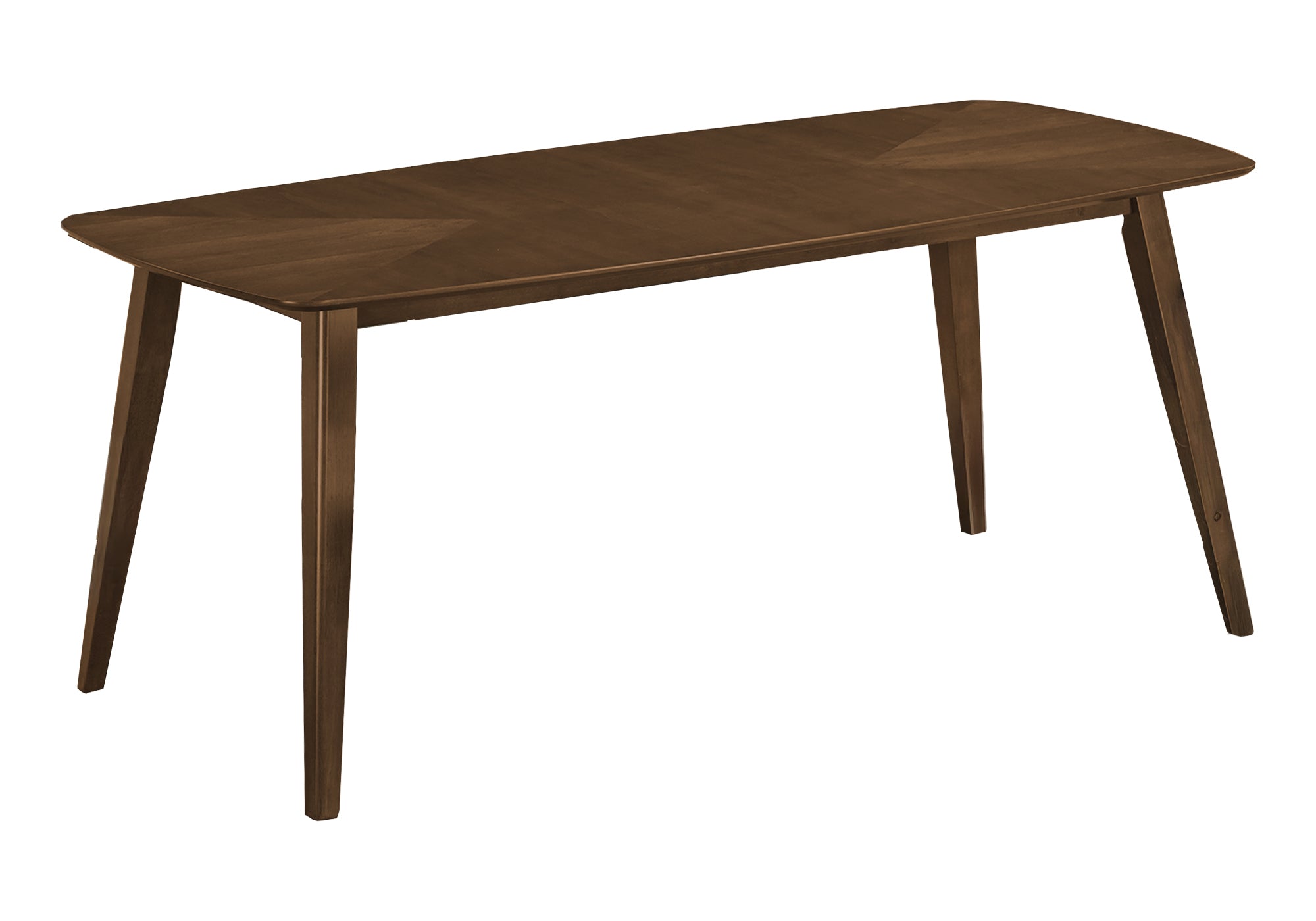 MN-351364    DINING TABLE - BROWN WALNUT VENEER / 36"X 72"