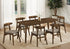 MN-351364    DINING TABLE - BROWN WALNUT VENEER / 36"X 72"