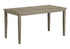 MN-441381    DINING TABLE - ANTIQUE GREY VENEER 36"X 72"COUNTER HEIGHT