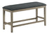 MN-461383    Bench, 42" Rectangular, Dining Room, Kitchen, Upholstered, Wood, Transitional