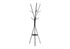 MN-H852010    Coat Rack, 72"h, Bedroom, Entryway, Hall Tree, 6 Hooks, Black Metal, Contemporary, Modern