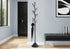 MN-902020    Coat Rack, Hall Tree, 8 Hooks, Entryway, 72"h, Bedroom, Black Metal, Contemporary