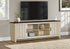 MN-422507    Tv Stand, 72 Inch, Console, Media Entertainment Center, Storage Cabinet, Living Room, Beige Laminate, Brown Oak Laminate, Contemporary