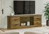 MN-482524    Tv Stand, 72 Inch, Console, Storage Drawers, Media Entertainment Center, Living Room, Bedroom, Brown Oak Laminate, Transitional