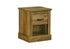 MN-502526    Accent Table, 21"h, End, Side Table, Storage Drawer, Nightstand, Lamp, Living Room, Bedroom, Dark Brown Oak Laminate, Transitional