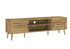MN-692719    Tv Stand, 72 Inch, Console, Media Entertainment Center, Storage Cabinet, Living Room, Bedroom, Walnut Laminate, Transitional