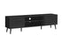 MN-852749    Tv Stand, 72 Inch, Console, Media Entertainment Center, Storage Cabinet, Living Room, Bedroom, Black Laminate, Transitional