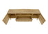 MN-U842753    Tv Stand, 72 Inch, Console, Media Entertainment Center, Storage Drawer, Walnut Laminate, Mid Century, Modern