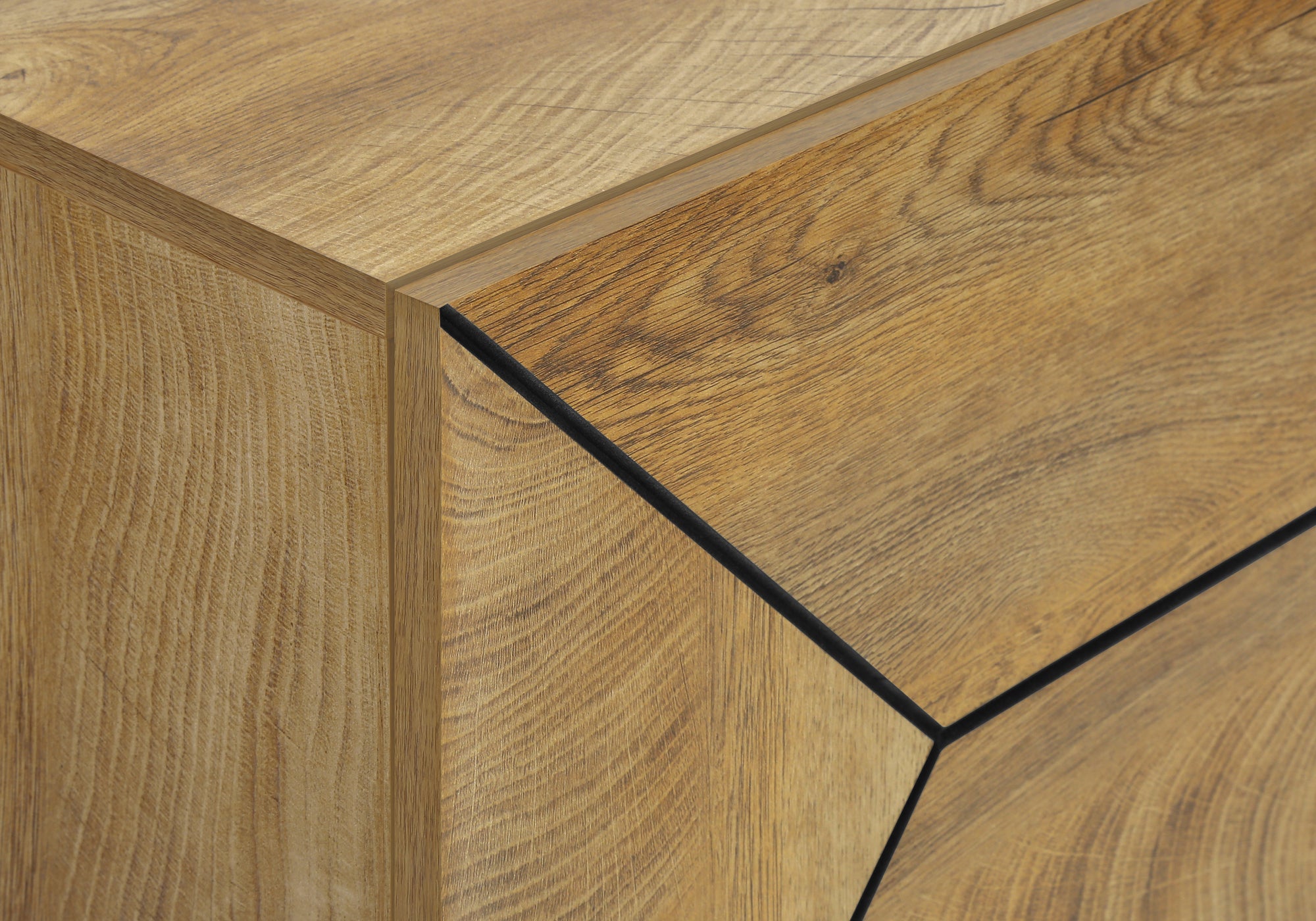 MN-U842753    Tv Stand, 72 Inch, Console, Media Entertainment Center, Storage Drawer, Walnut Laminate, Mid Century, Modern