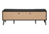 MN-852754    Tv Stand, 72 Inch, Console, Media Entertainment Center, Storage Drawer, Black Laminate, Mid Century, Modern