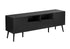 MN-852754    Tv Stand, 72 Inch, Console, Media Entertainment Center, Storage Drawer, Black Laminate, Mid Century, Modern