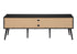 MN-L892783    Tv Stand, 72 Inch, Media Entertainment Center, Storage Cabinet, Console, Storage Shelves, Bedroom, Living Room, Black Laminate, Contemporary