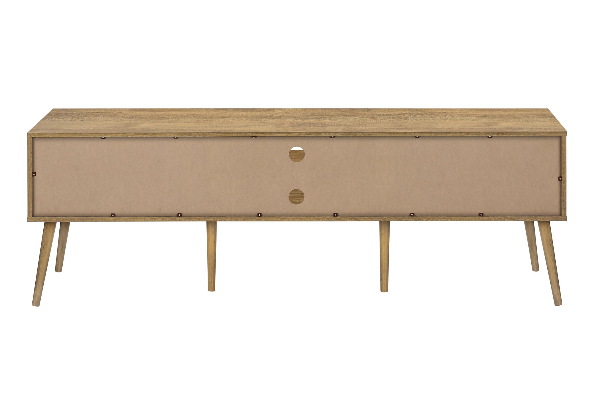 MN-L892784    Tv Stand, 72 Inch, Media Entertainment Center, Storage Cabinet, Console, Storage Shelves, Bedroom, Living Room, Walnut Laminate, Contemporary, Modern