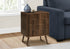 MN-922788    Accent Table, End, Side Table, Small, Storage, Lamp, Walnut Laminate, Modern