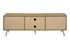 MN-Y942793    Tv Stand, 72 Inch, Media Entertainment Center, Storage Cabinet, Console, Walnut Laminate, Natural Seagrass, Mid Century, Modern