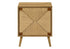 MN-942794    Accent Table, End, Storage, Small, Side, Living Room, Lamp, Light Walnut Laminate, Seagrass, Modern