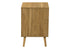 MN-942794    Accent Table, End, Storage, Small, Side, Living Room, Lamp, Light Walnut Laminate, Seagrass, Modern