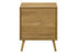 MN-942794    Accent Table, End, Storage, Small, Side, Living Room, Lamp, Light Walnut Laminate, Seagrass, Modern
