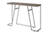 MN-873169    Accent Table, Console, Entryway, Narrow, Sofa, Living Room, Bedroom, Brown Laminate, Chrome Metal, Contemporary, Modern