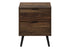 MN-E253607    Accent Table, Bedroom, End, Living Room, Nightstand, Side Table, Storage Drawer, Walnut Laminate, Modern, Contemporary