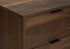 MN-E253607    Accent Table, Bedroom, End, Living Room, Nightstand, Side Table, Storage Drawer, Walnut Laminate, Modern, Contemporary