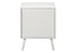 MN-E323619    Accent Table, Side Table, End, Bedroom, Living Room, Nightstand, Storage Drawer, White Laminate, Modern, Contemporary