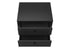 MN-393628    Accent Table, Bedroom, End, Living Room, Nightstand, Side Table, Storage Drawer, Black Laminate, Modern, Contemporary