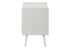 MN-663666    Accent Table, Side Table, End, Storage Drawer, Nightstand, Bedroom, Living Room, White Laminate, Contemporary, Modern