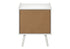 MN-663666    Accent Table, Side Table, End, Storage Drawer, Nightstand, Bedroom, Living Room, White Laminate, Contemporary, Modern