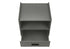 MN-F663668    Accent Table, Side Table, End, Storage Drawer, Nightstand, Bedroom, Living Room, Grey Laminate, Contemporary, Modern