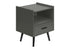 MN-F663668    Accent Table, Side Table, End, Storage Drawer, Nightstand, Bedroom, Living Room, Grey Laminate, Contemporary, Modern