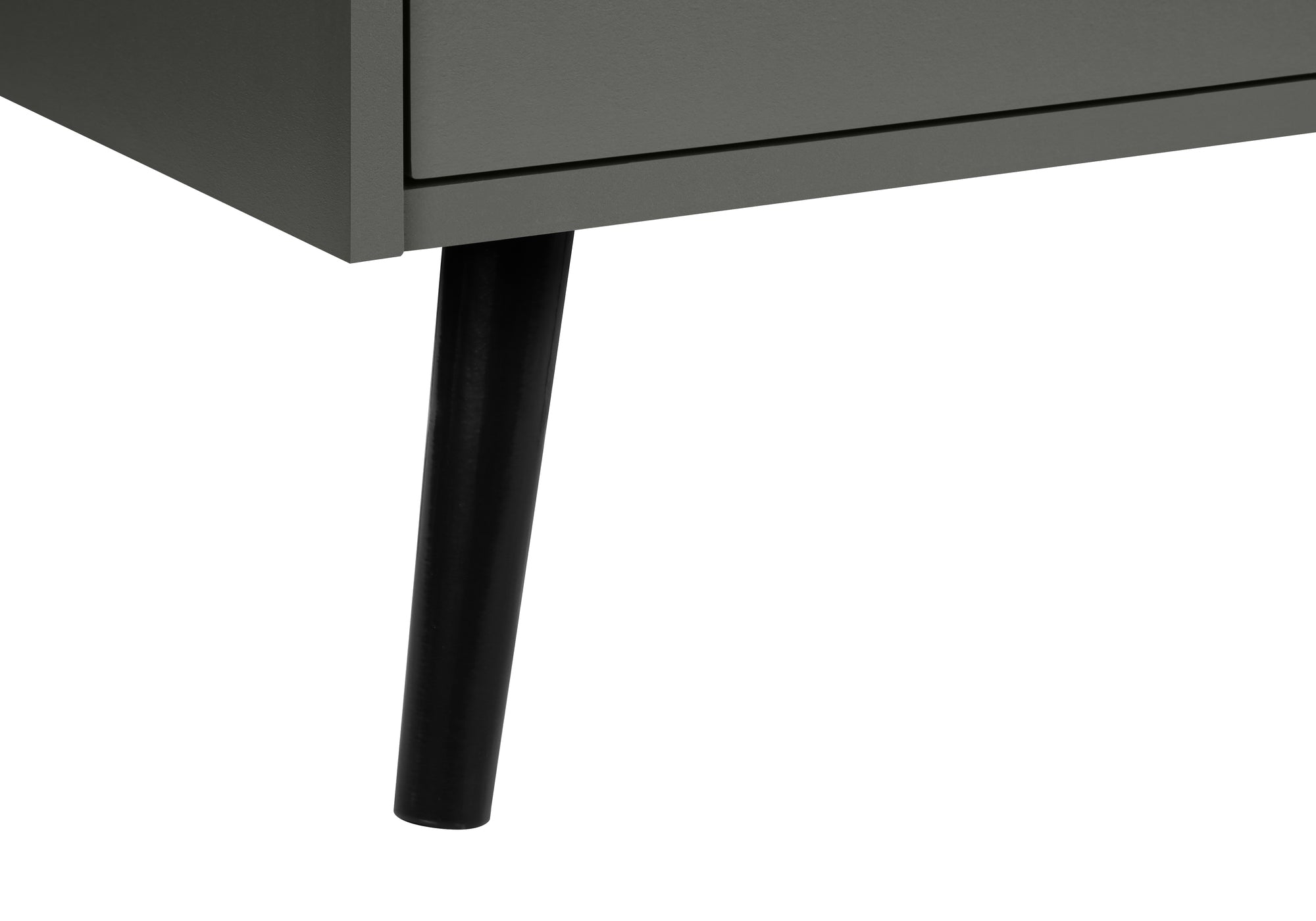 MN-F663668    Accent Table, Side Table, End, Storage Drawer, Nightstand, Bedroom, Living Room, Grey Laminate, Contemporary, Modern