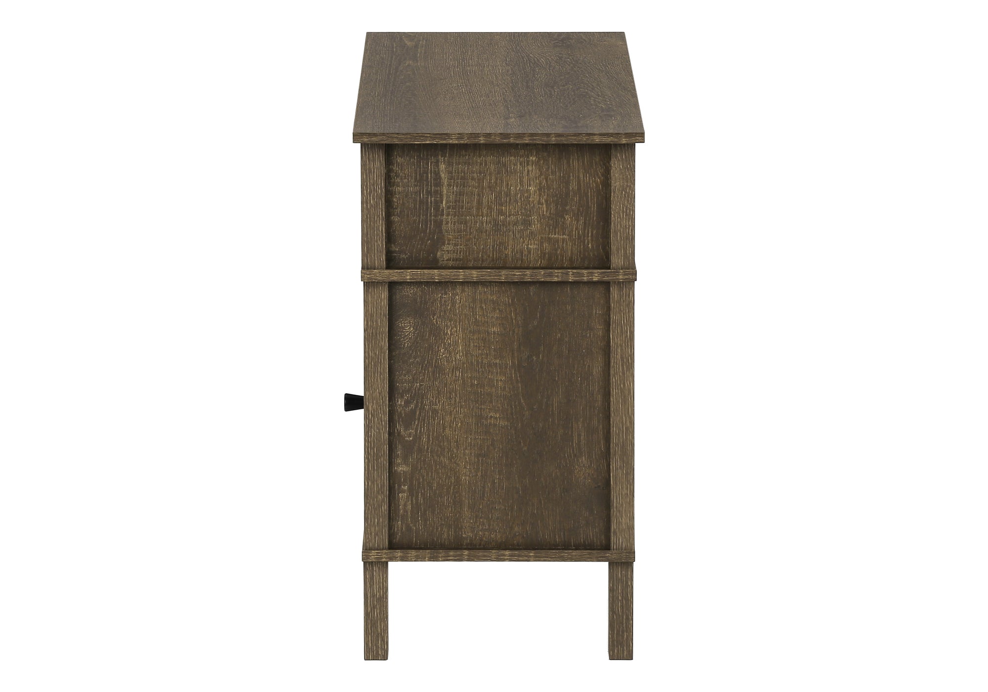 MN-Z133811    Accent Table, Side Table, End, Living Room, Small, Storage, Dark Oak Laminate, Transitional