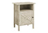 MN-Z133813    Accent Table, Side Table, End, Living Room, Small, Storage, Cream Stone Laminate, Transitional