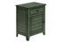 MN-593948    Accent Table, Nightstand, Storage Drawer, End, Side Table, Bedroom, Lamp, Storage, Antique Green Veneer, Transitional
