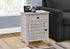MN-L593950    Accent Table, Nightstand, Storage Drawer, End, Side Table, Bedroom, Lamp, Storage, Grey Veneer, Transitional