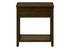 MN-633953    Accent Table, End, Side Table, Nightstand, Bedroom, Narrow, Storage Drawer, Brown Veneer, Transitional