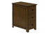 MN-673959    Accent Table, End, Side Table, Nightstand, Narrow, Bedroom, Storage Drawer, Lamp, Brown Veneer, Transitional