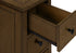 MN-673959    Accent Table, End, Side Table, Nightstand, Narrow, Bedroom, Storage Drawer, Lamp, Brown Veneer, Transitional