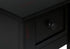 MN-643961    Accent Table, 2 Tier, End, Lamp, Nightstand, Side Table, Narrow, Small, Storage Drawer, Bedroom, Black Veneer, Transitional