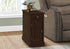 MN-H723964    Accent Table, End, Side Table, Nightstand, Narrow, Bedroom, Lamp, Storage Drawer, Brown Veneer, Traditional