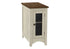 MN-493966    Accent Table, End, Side Table, Narrow, Nightstand, Bedroom, Lamp, Storage, Antique White Veneer, Brown Veneer, Transitional