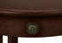 MN-813975    Accent Table, 2 Tier, End, Side Table, Round, Nightstand, Bedroom, Lamp, Brown Veneer, Transitional