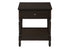 MN-823976    Accent Table, 2 Tier, End, Side Table, Square, Nightstand, Bedroom, Lamp, Brown Veneer, Traditional