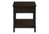 MN-823976    Accent Table, 2 Tier, End, Side Table, Square, Nightstand, Bedroom, Lamp, Brown Veneer, Traditional
